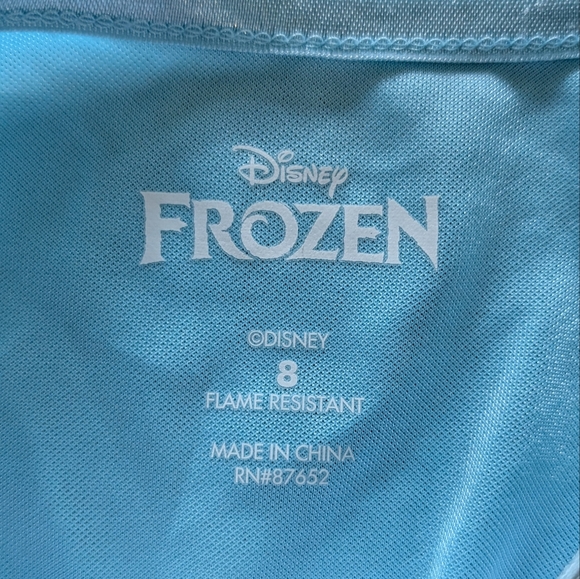Disney Frozen Elsa Nightgown Dress Size 8 - Picture 2 of 4